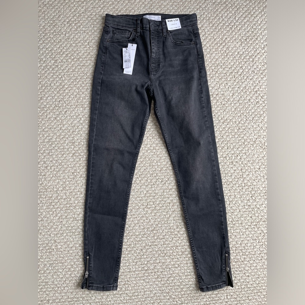 Topshop JAMIE 28x32 High-waisted Skinny Jeans